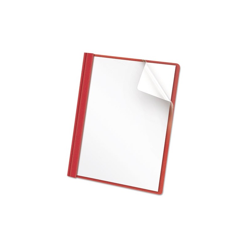 Universal Clear Front Report Cover with Prong Fasteners