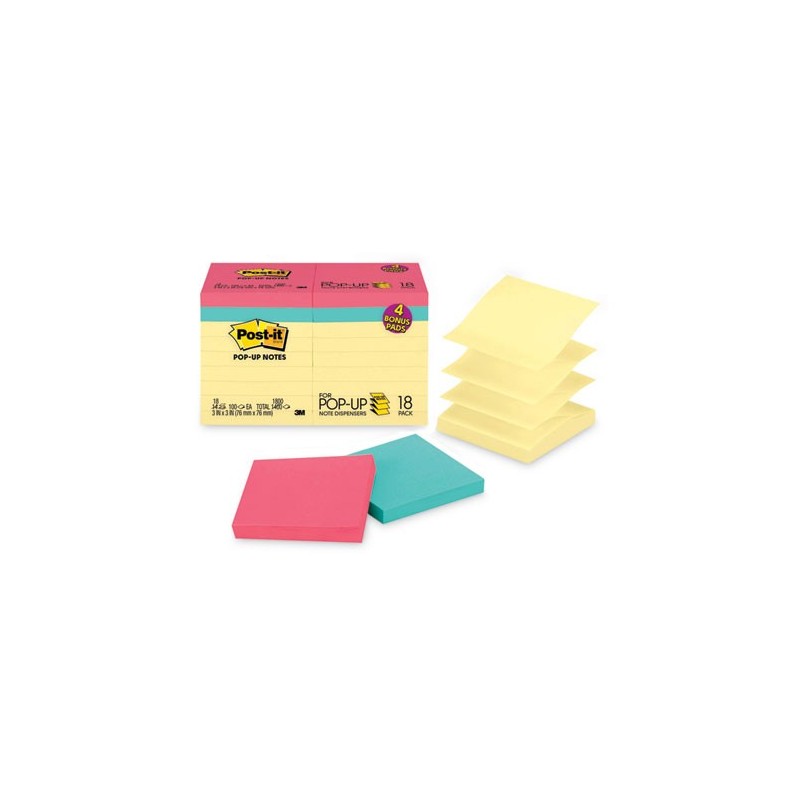 Postit Popup Notes Original Popup Notes Value Pack