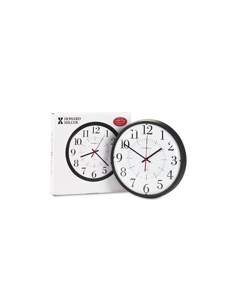Howard Miller Alton Auto Daylight Savings Wall Clock