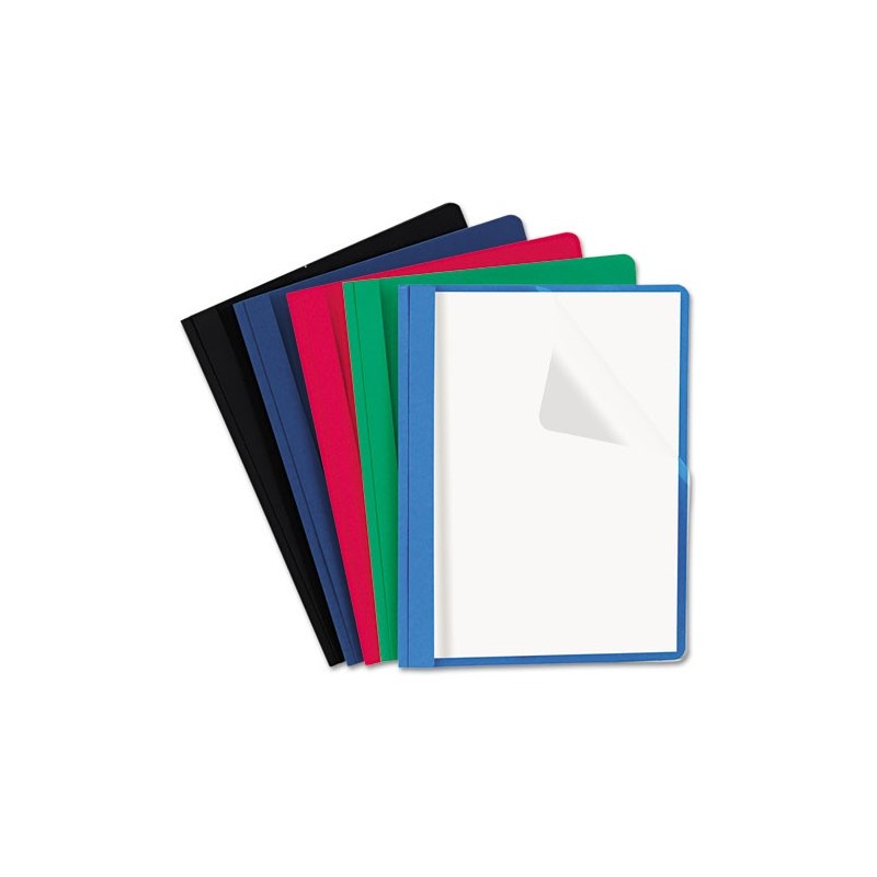 Universal Clear Front Report Cover with Prong Fasteners