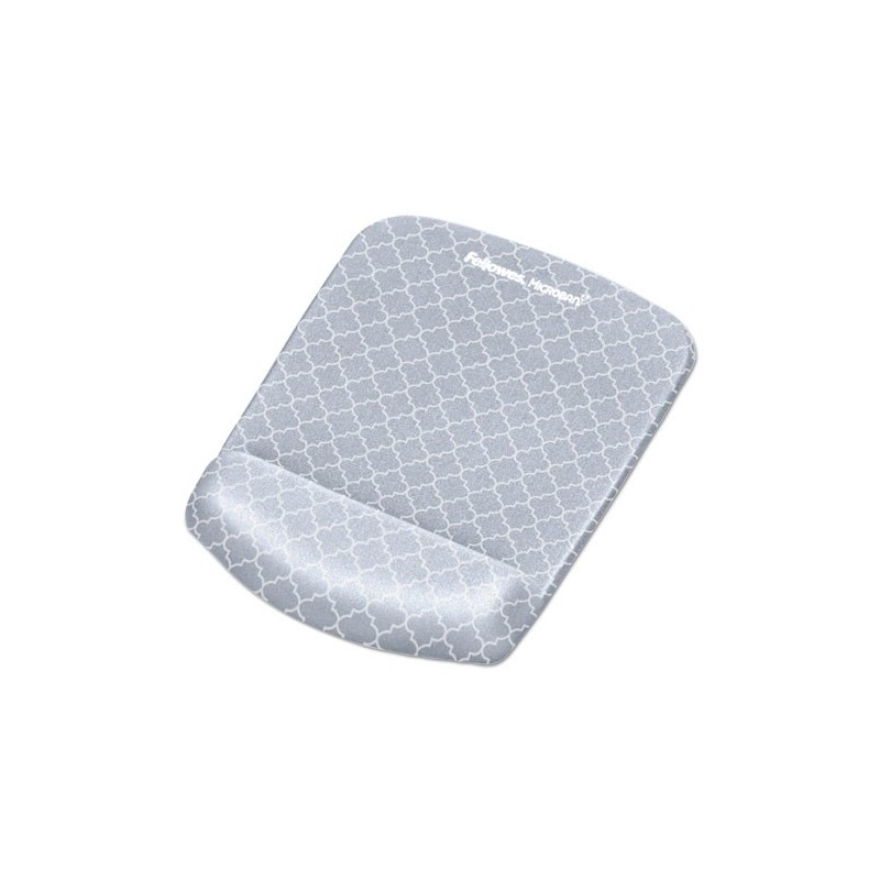 Fellowes PlushTouch Wrist Rest with FoamFusion Technology