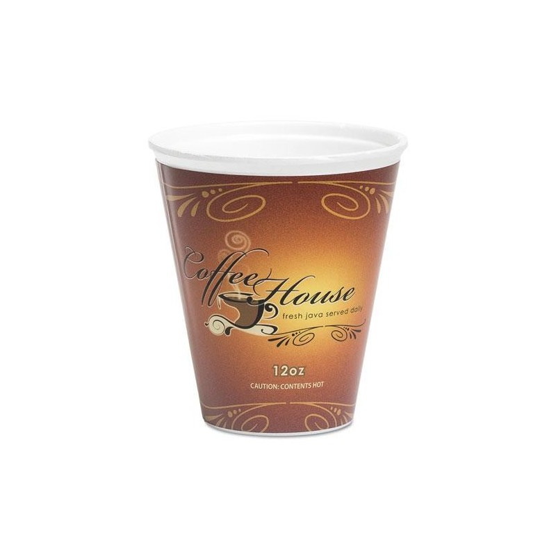 WinCup Marquee Coffee House Paper Wrapped Cups