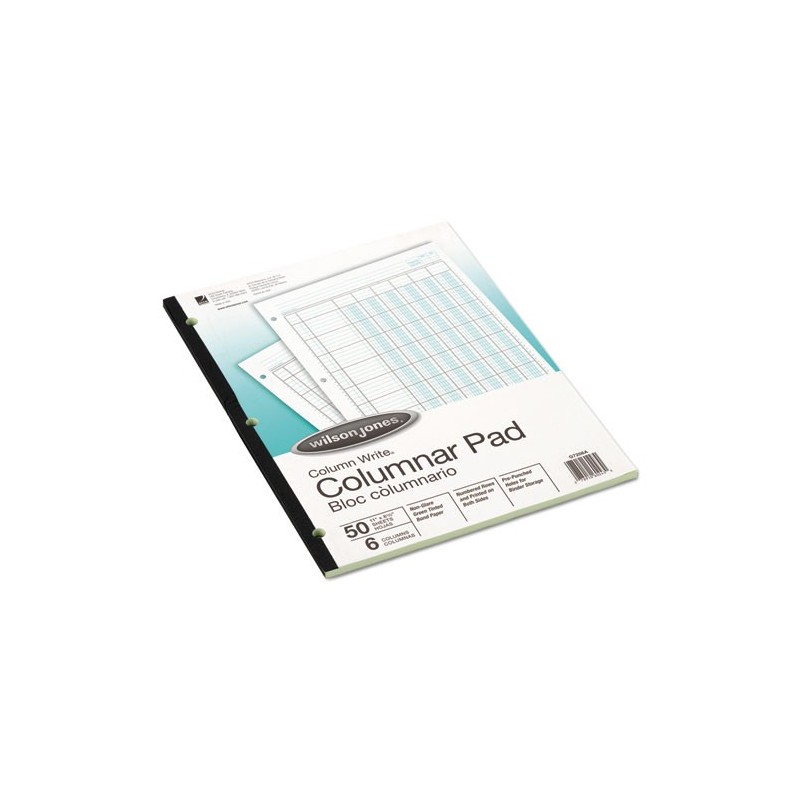 Wilson Jones Column Write Side Bound Columnar Pad